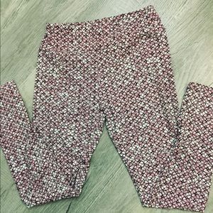 LuLaRoe OS Leggings rose & Black